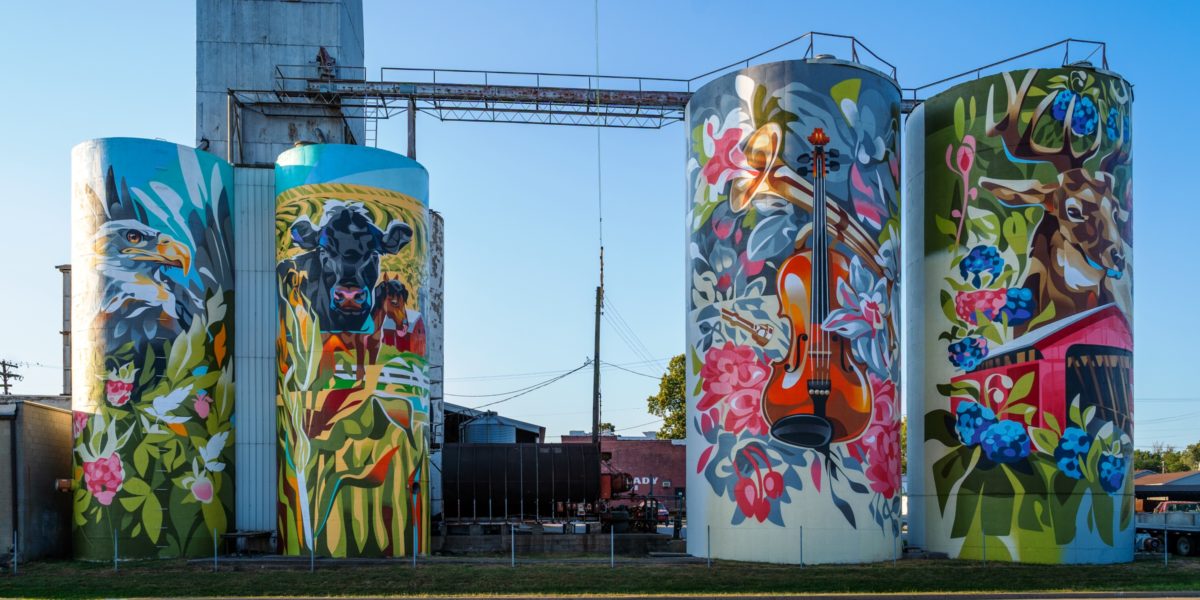 Silo Mural, Indiana’s Largest
